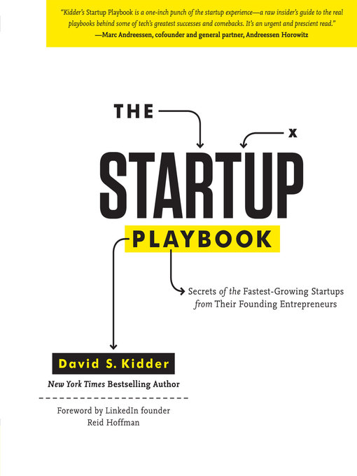 Title details for The Startup Playbook by David S. Kidder - Available